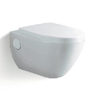 Toilette standard americana compatta 200mm della trappola di Hung Wc With Flush Tank P della parete