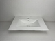 Il lavandino ceramico di vanità del bagno di rivestimento non poroso graffia resistente