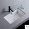 Bordi rettangolari classici di Ada Bathroom Sink With Beveled e la geometria pulita