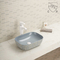Superficie bianca di Matt Glaze Color Ensure Smooth del ripiano del lavandino solido del bagno