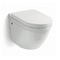 bianco ceramico bagno fissato al muro Tankless 480mm della toilette di 400mm del piccolo