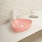 Lavandino ceramico liscio del bagno del lavabo della cima di Grey Color Acid Resistance Counter