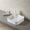 Quadrato resistente di superficie del lavandino del graffio della macchia sopra Grey Counter Sink