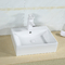 lavandini modellato integrale del bagno del ripiano lavandino quadrato della nave di 350mm x di 500