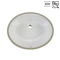 A 15 pollici ceramico di ovale moderno bianco di Ada Bathroom Sinks Undermount Trough