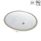 A 15 pollici ceramico di ovale moderno bianco di Ada Bathroom Sinks Undermount Trough