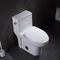 1 toilette prolungata 15&quot; dell'un pezzo solo Wc ceramico di altezza travasa la porcellana per mezzo di un sifone senza cuciture