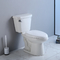 Sedia prolungata rotonda bianca 800mm della caratteristica della toilette in due pezzi di altezza di comodità