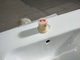 Doppia porcellana bianca del lavandino 1200mm del bagno della cima di vanità per il Governo